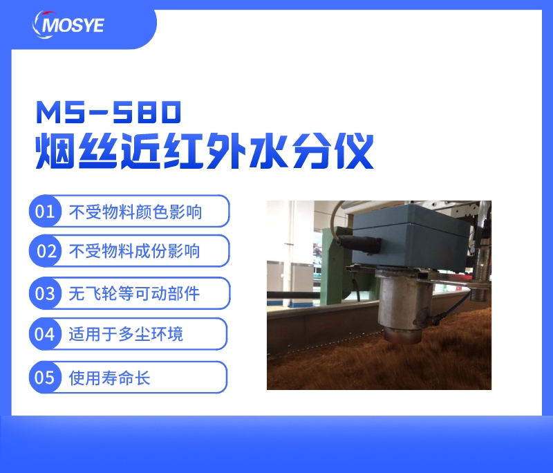 皮帶上煙絲水分測(cè)量/近紅外水分儀